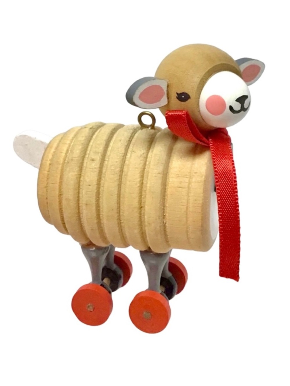 Hallmark 1984 “Wooden Lamb” Christmas Ornament